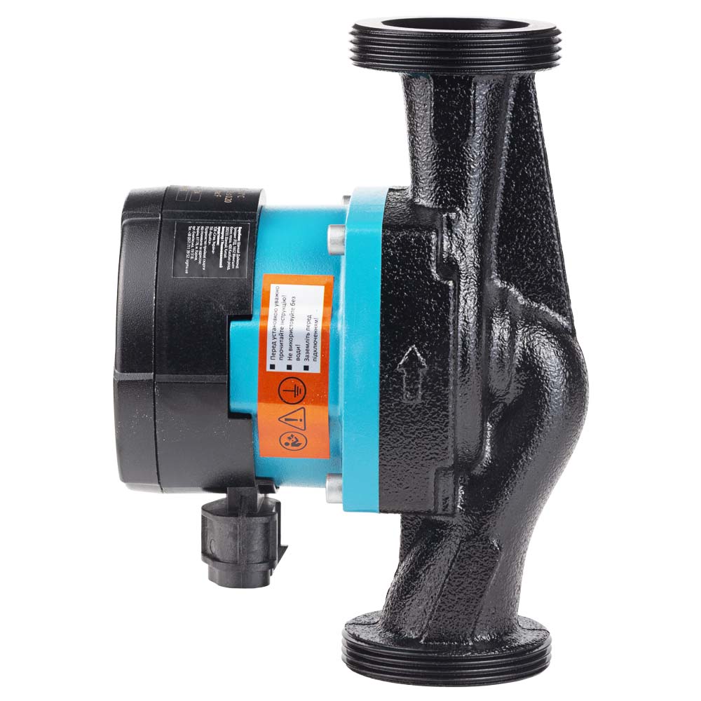 Насос циркуляционный Aquatica энергосберегающий 5-90Вт Hmax 8м Qmax 73л/мин Ø2" 180 мм + гайки Ø1 1/4" GPA32-8/180 III