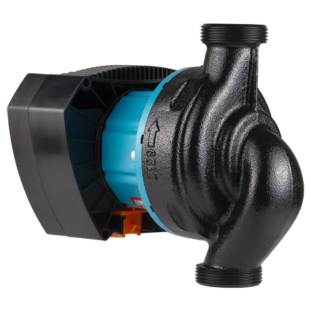 Насос циркуляційний Aquatica енергозберігаючий 6-90Вт Hmax 6м Qmax 92л/хв Ø1 1/2" 180 мм + гайки Ø1" GPA25-6/180 IV