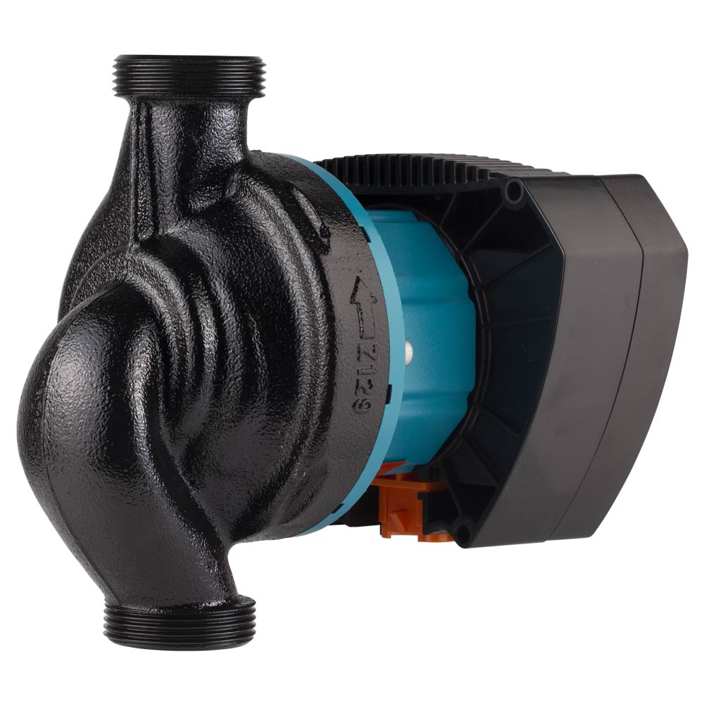 Насос циркуляційний Aquatica енергозберігаючий 6-90Вт Hmax 6м Qmax 92л/хв Ø1 1/2" 180 мм + гайки Ø1" GPA25-6/180 IV