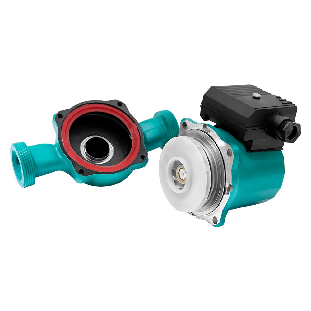 Насос циркуляційний Wetron 100Вт Hmax 6м Qmax 50л/хв Ø1 1/2" 180 мм Ø1" LР325–4/180С