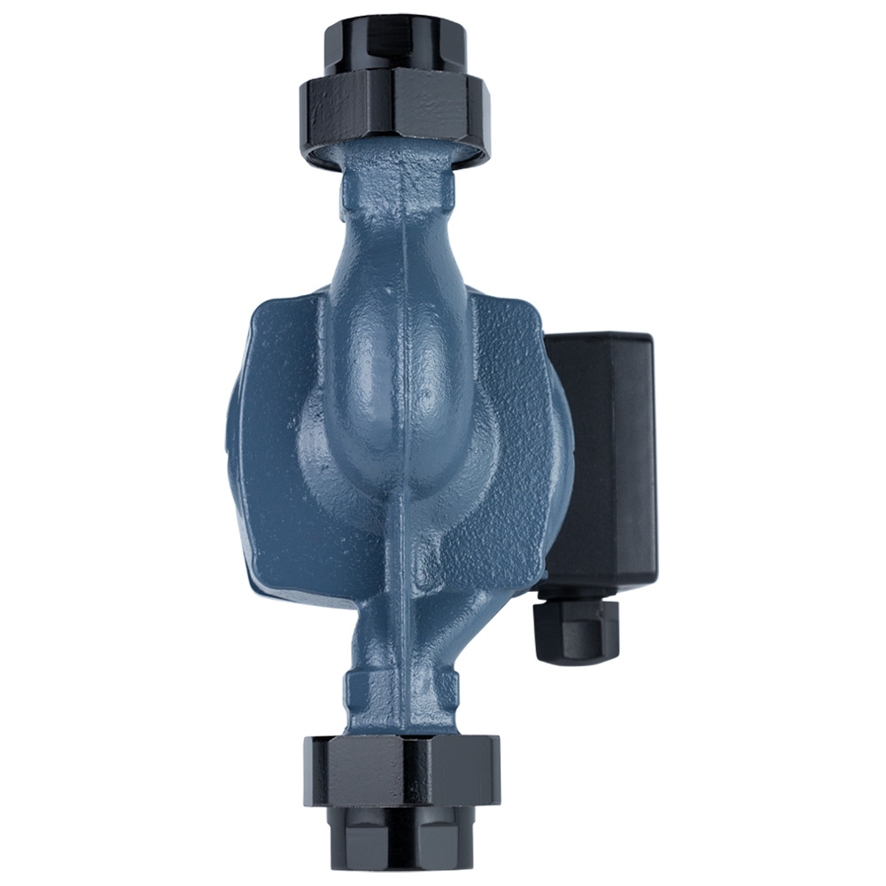 Насос циркуляционный Wetron 65Вт Hmax 4м Qmax 63л/мин Ø1 1/2" 180 мм + гайки Ø1"