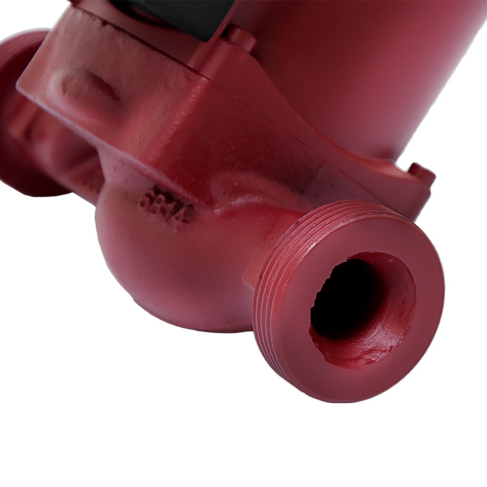 Насос циркуляційний Wetron 75Вт Hmax 4м Qmax 40л/хв Ø1 1/2" 180 мм бордо + гайки Ø1" LР525–4/180В