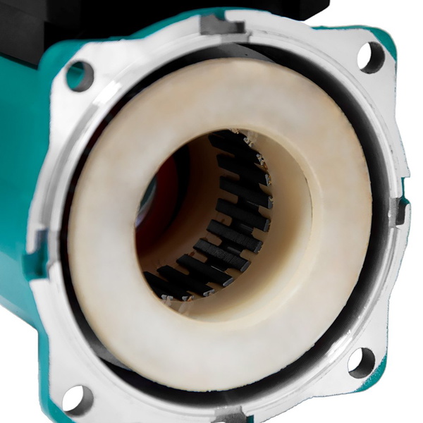 Насос циркуляційний Wetron 75Вт Hmax 4м Qmax 40л/хв Ø1 1/2" 180 мм зел + гайки Ø1" LР525–4/180С