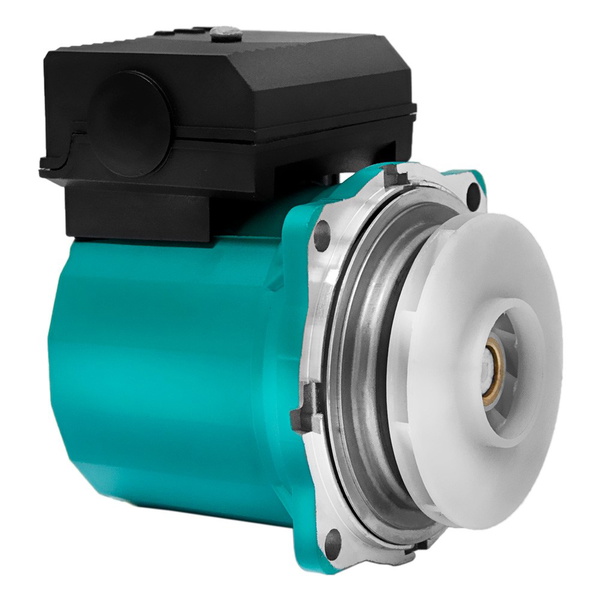 Насос циркуляційний Wetron 75Вт Hmax 4м Qmax 40л/хв Ø1 1/2" 180 мм зел + гайки Ø1" LР525–4/180С