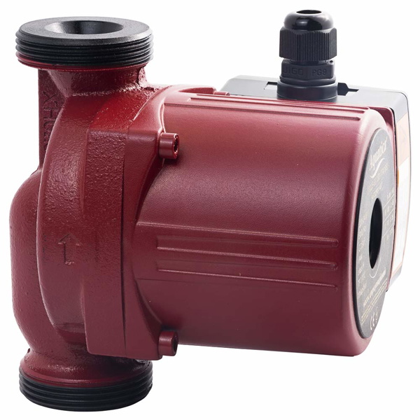 Насос циркуляційний Aquatica 100Вт Hmax 6м Qmax 75л/хв Ø1 1/2" 130 мм + гайки Ø1"