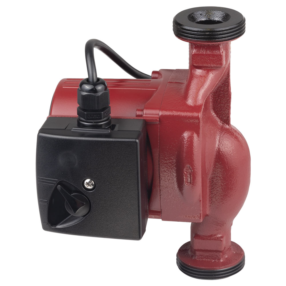 Насос циркуляційний Aquatica 100Вт Hmax 6м Qmax 75л/хв Ø1 1/2" 180 мм + гайки Ø1"