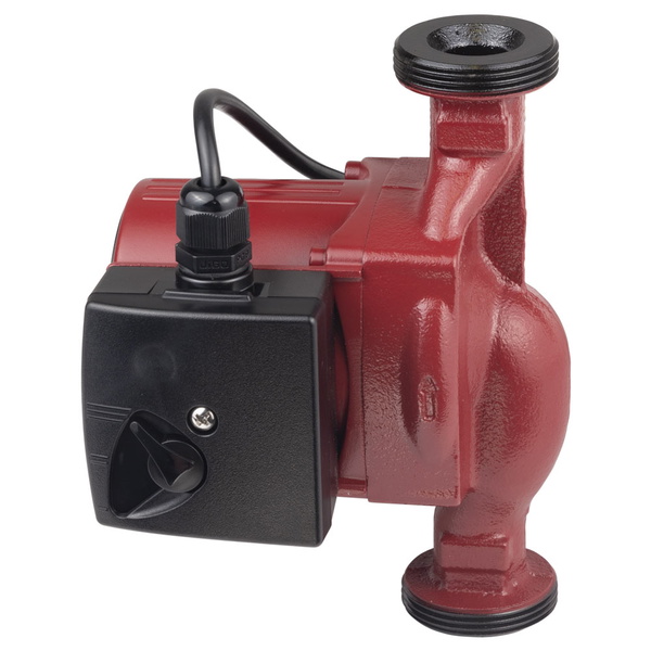 Насос циркуляційний Aquatica 100Вт Hmax 6м Qmax 75л/хв Ø1 1/2" 180 мм + гайки Ø1"