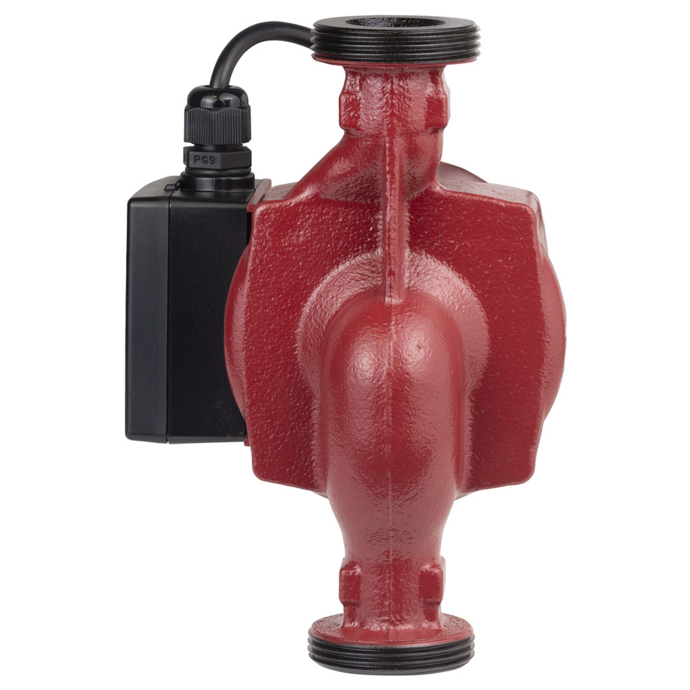 Насос циркуляційний Aquatica 100Вт Hmax 6м Qmax 75л/хв Ø1 1/2" 180 мм + гайки Ø1"