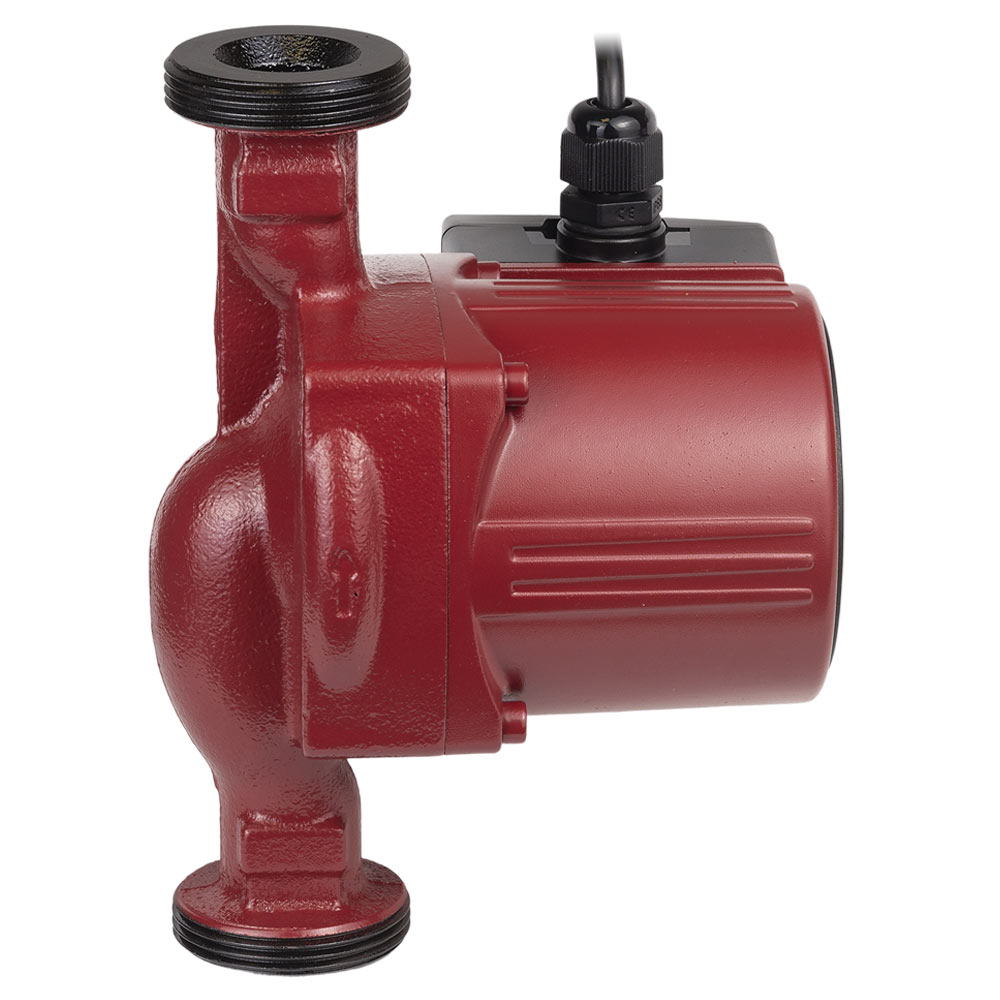 Насос циркуляційний Aquatica 100Вт Hmax 6м Qmax 75л/хв Ø1 1/2" 180 мм + гайки Ø1"