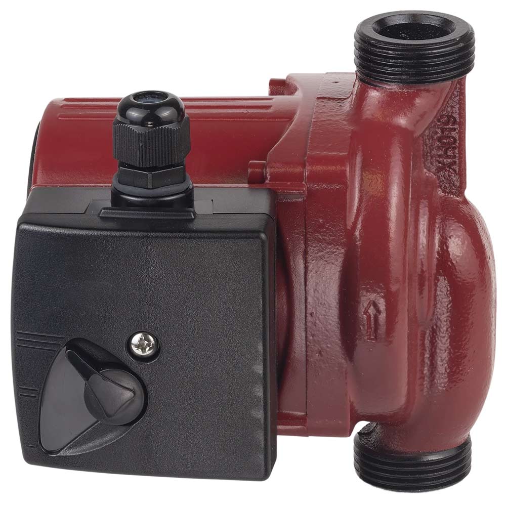 Насос циркуляционный Aquatica 100Вт Hmax 6м Qmax 75л/мин Ø1" 130 мм + гайки Ø3/4"