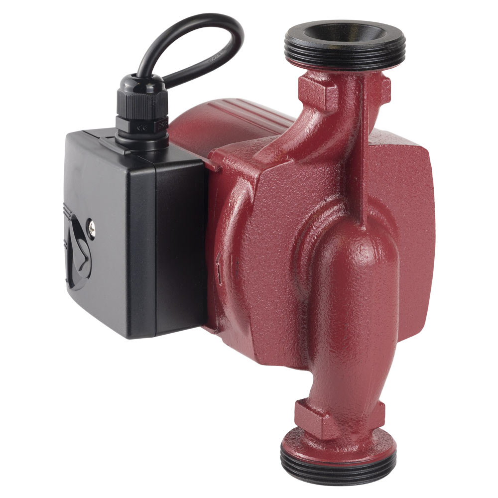 Насос циркуляционный Aquatica 65Вт Hmax 4м Qmax 63л/мин Ø1 1/2" 180 мм + гайки Ø1"