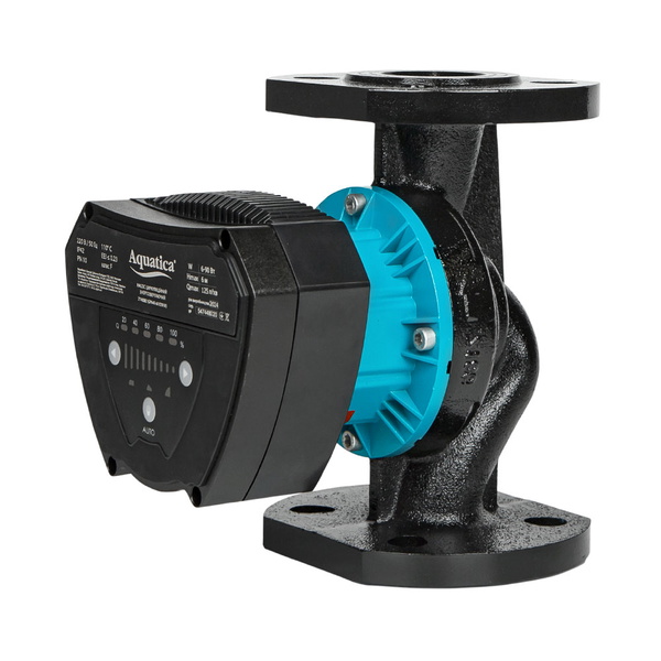 Насос циркуляційний Aquatica енергозберігаючий фланц 6-90Вт Hmax 6м Qmax 125л/хв DN40 220 мм + відповідний фланець GPA40-6F/220 IV