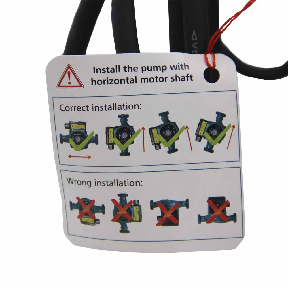 Насос циркуляційний Leo 74Вт Hmax 4м Qmax 52л/хв Ø1 1/2" 130 мм + гайки Ø1" 3.0 LRP25-40/130