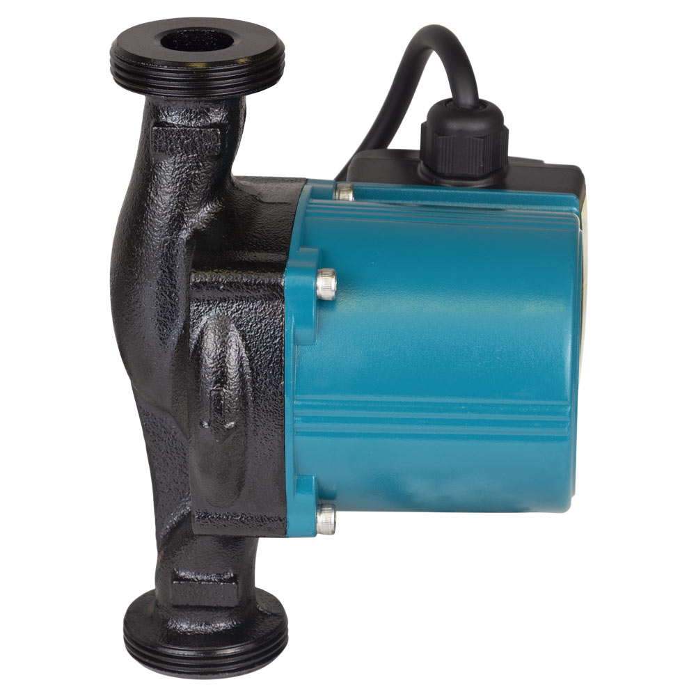 Насос циркуляційний Leo 96Вт Hmax 6м Qmax 66л/хв Ø1 1/2" 180 мм + гайки Ø1" 3.0 LRP25-60/180