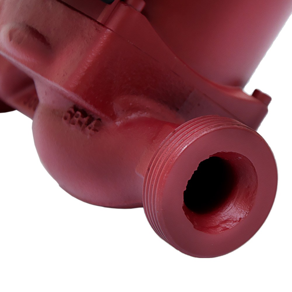 Насос циркуляційний Wetron 100Вт Hmax 6м Qmax 50л/хв Ø1 1/2" 180 мм бордо + гайки Ø1" LР525–6/180В