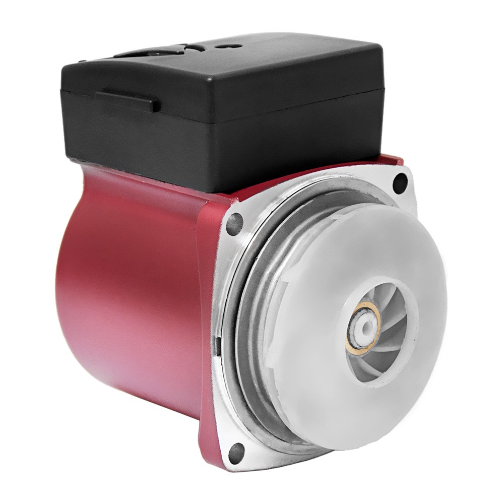 Насос циркуляційний Wetron 100Вт Hmax 6м Qmax 50л/хв Ø1 1/2" 180 мм бордо + гайки Ø1" LР525–6/180В