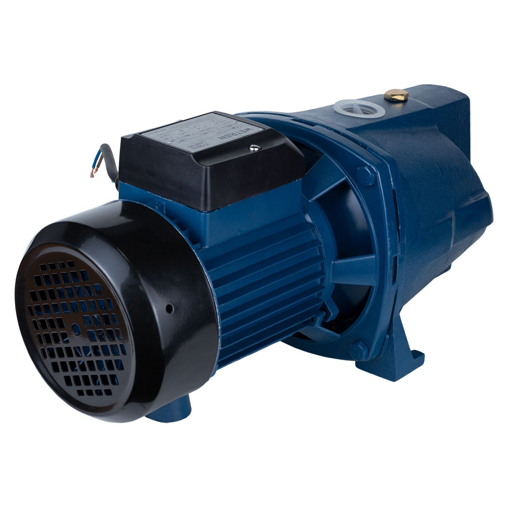 Насос Wetron відцентровий самовсмоктуючий 0.75кВт Hmax 40м Qmax 80л/хв JSW10M
