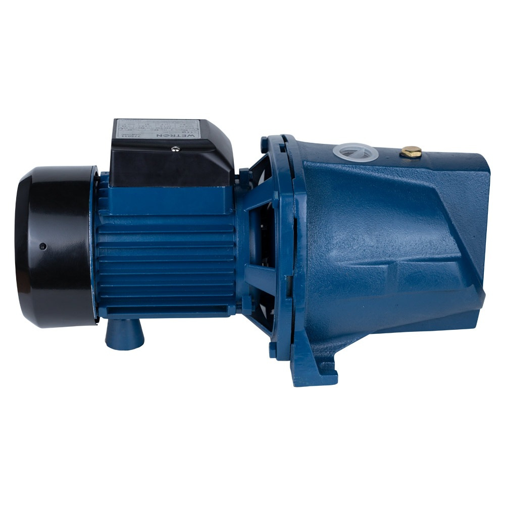 Насос Wetron відцентровий самовсмоктуючий 0.75кВт Hmax 40м Qmax 80л/хв JSW10M