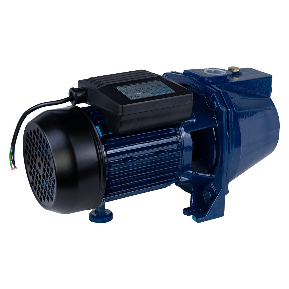 Насос Wetron відцентровий самовсмоктуючий 0.75кВт Hmax 45м Qmax 55л/хв JET80