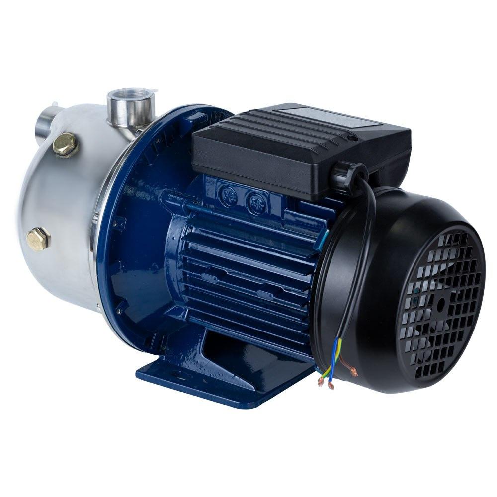 Насос Wetron відцентровий самовсмоктуючий 1.1кВт Hmax 48м Qmax 60л/хв нерж JETS100