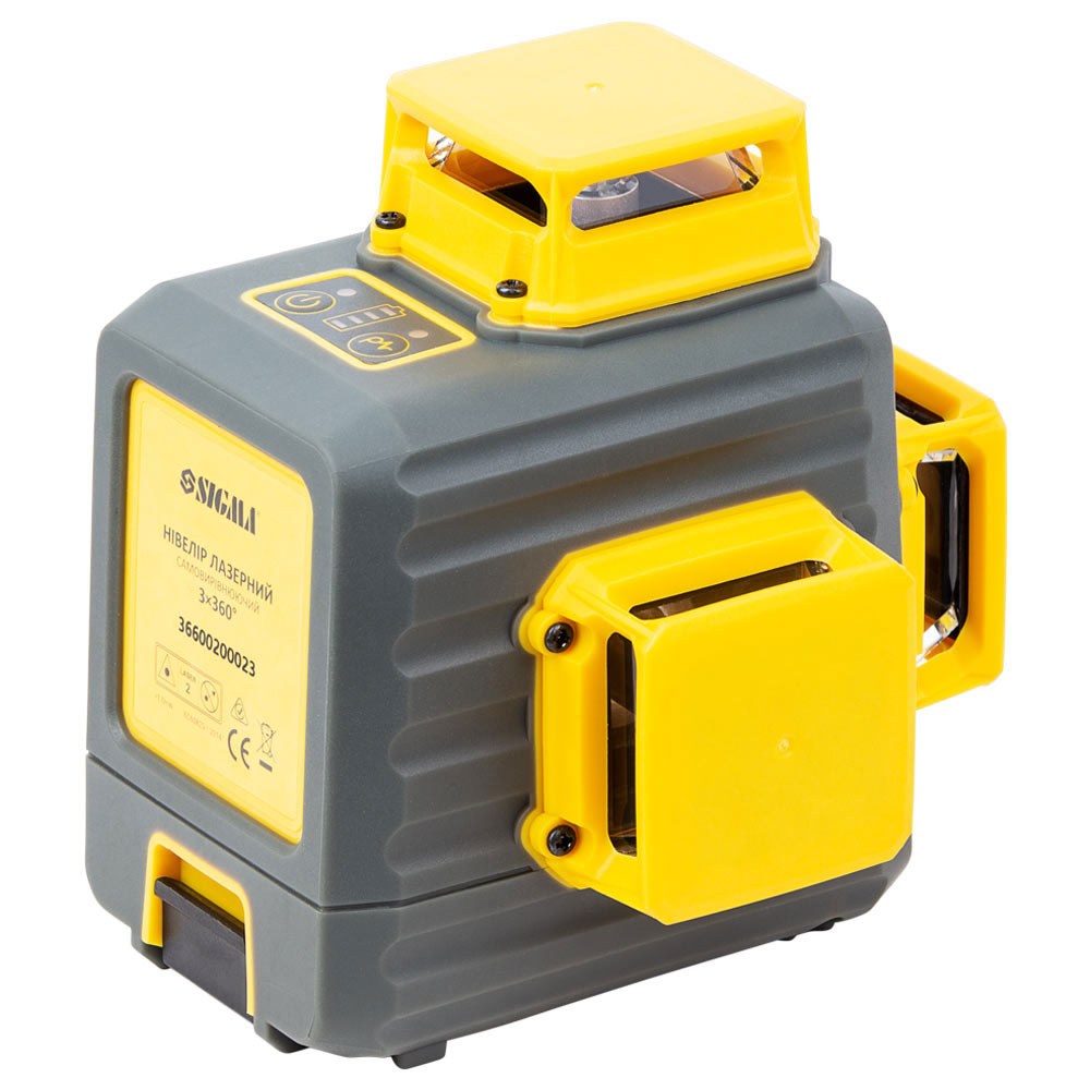 Нівелір лазерний Sigma самовирівнюючий 3 x 360°