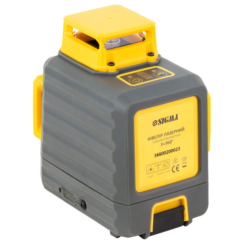 Нівелір лазерний Sigma самовирівнюючий 3 x 360°
