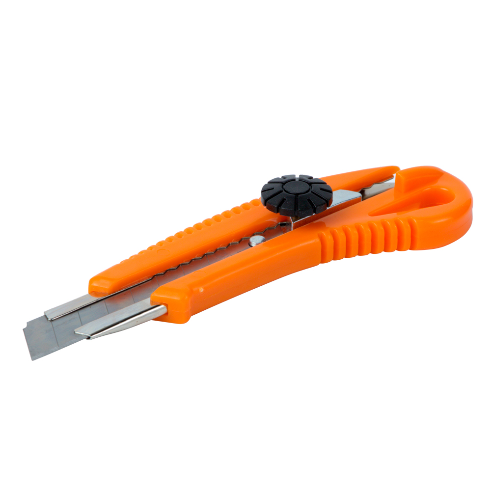 Ніж будівельний Sigma пластиковий корпуc лезо 18 мм гвинтовий замок