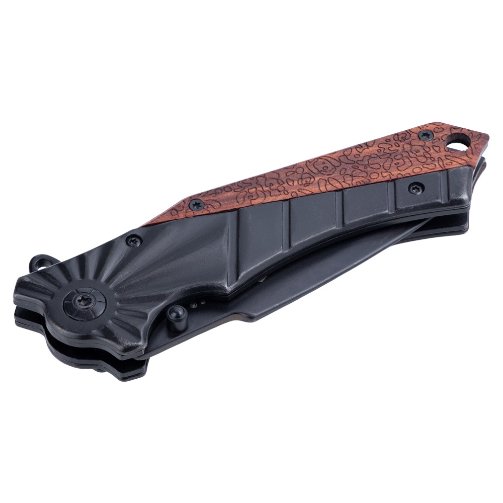 Ніж розкладний Sigma 120 мм (рукоятка комбінована, метал-дерево)