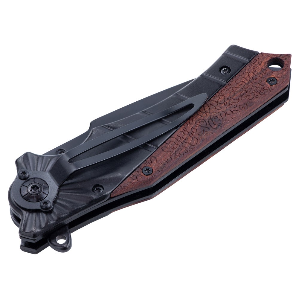 Ніж розкладний Sigma 120 мм (рукоятка комбінована, метал-дерево)