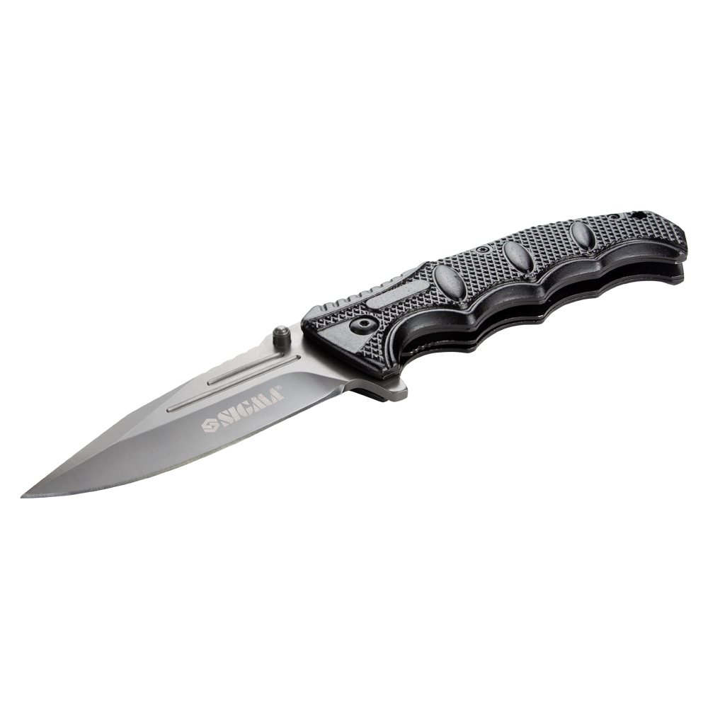 Ніж розкладний Sigma 124 мм (рукоятка алюмінієвий сплав)