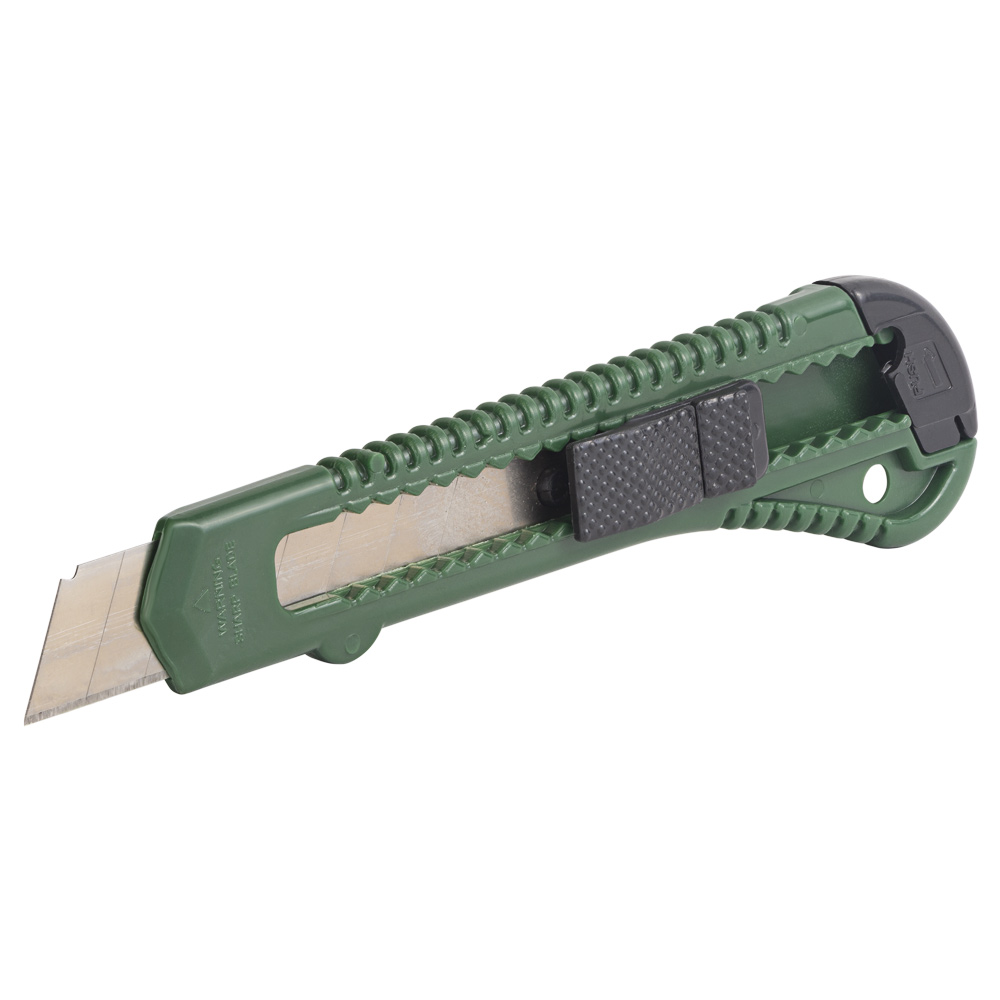 Ніж сегментний Grad лезо 18 мм корпус пластиковий автоматичний замок