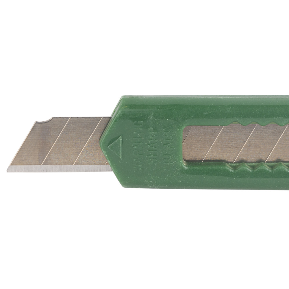 Ніж сегментний Grad лезо 9 мм корпус пластиковий автоматичний замок