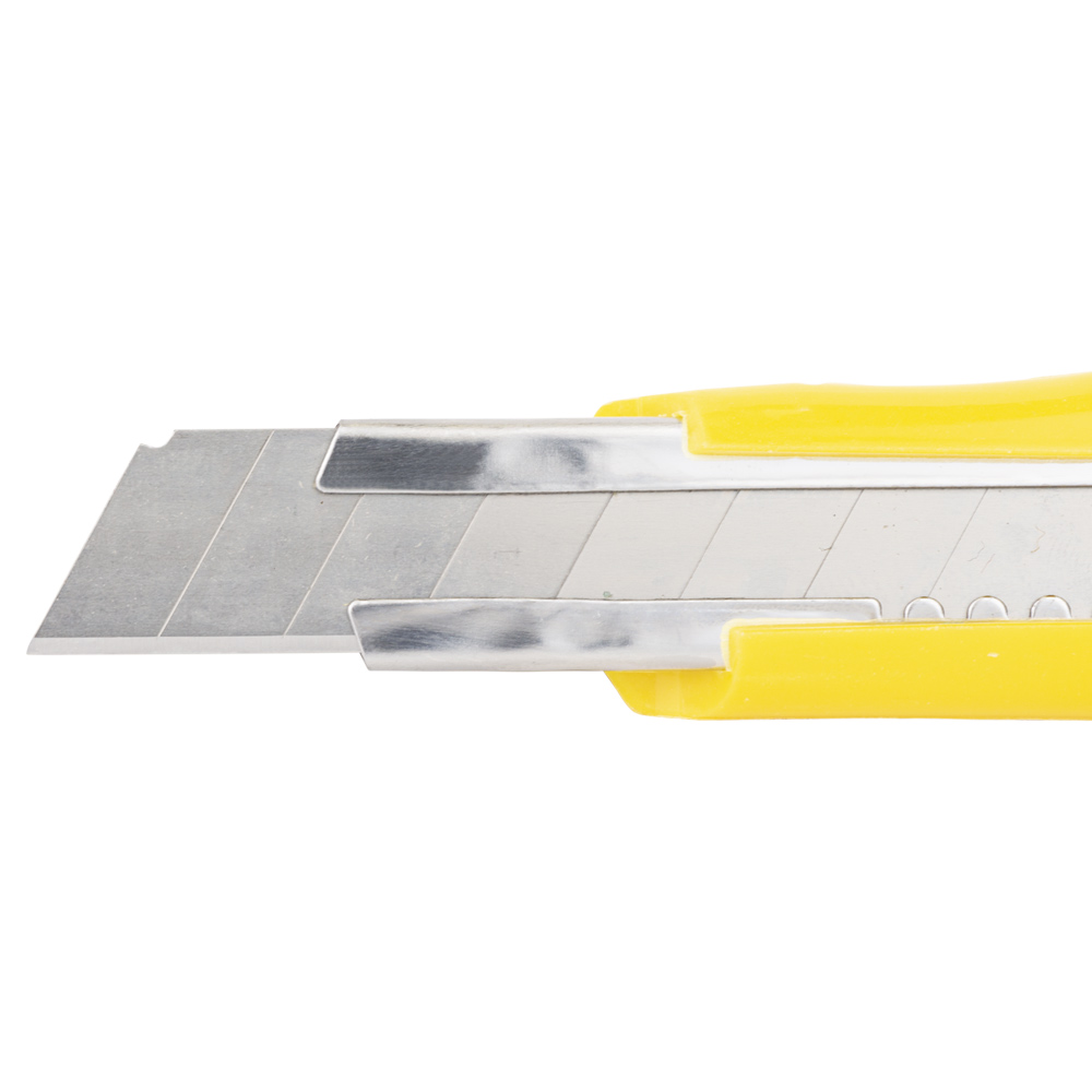 Ніж сегментний Sigma лезо 18 мм корпус пластиковий автоматичний замок