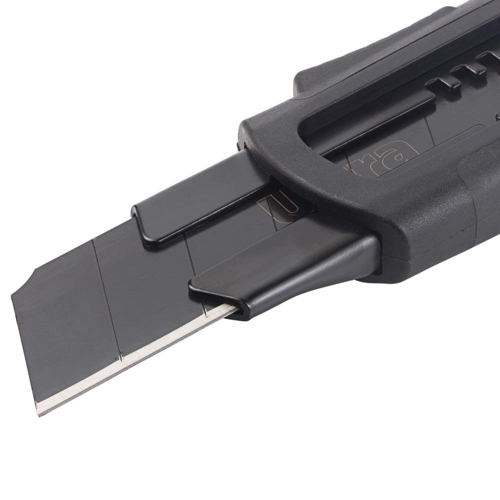 Ніж сегментний Ultro лезо 25 мм корпус ABS/TPR автоматичний замок