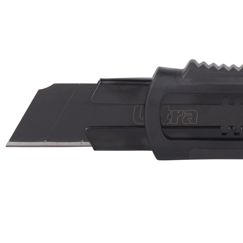 Ніж сегментний Ultro лезо 25 мм корпус ABS/TPR автоматичний замок