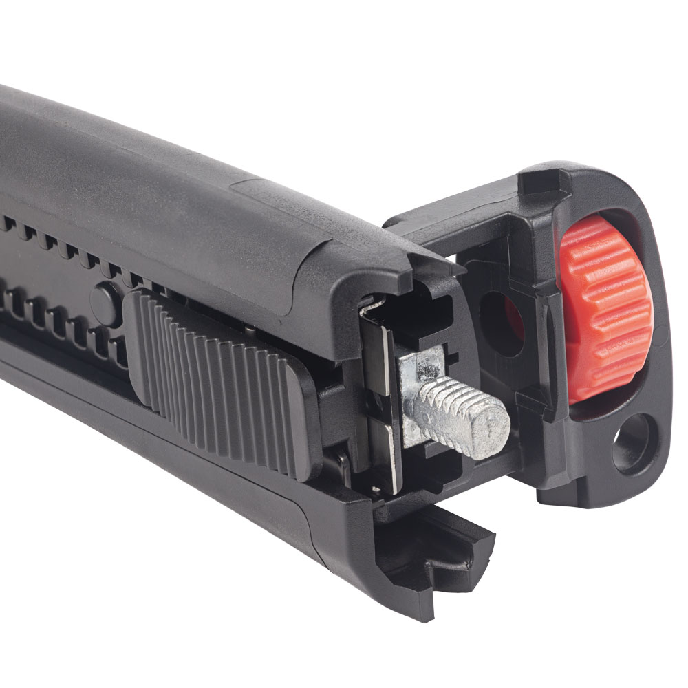 Ніж сегментний Ultro лезо 25 мм корпус ABS/TPR автоматичний замок