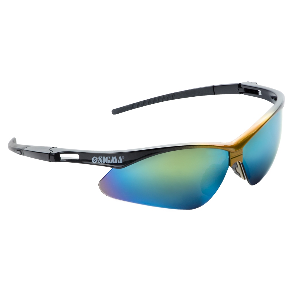 Окуляри захисні Sigma Magnetic (золоте дзеркало)