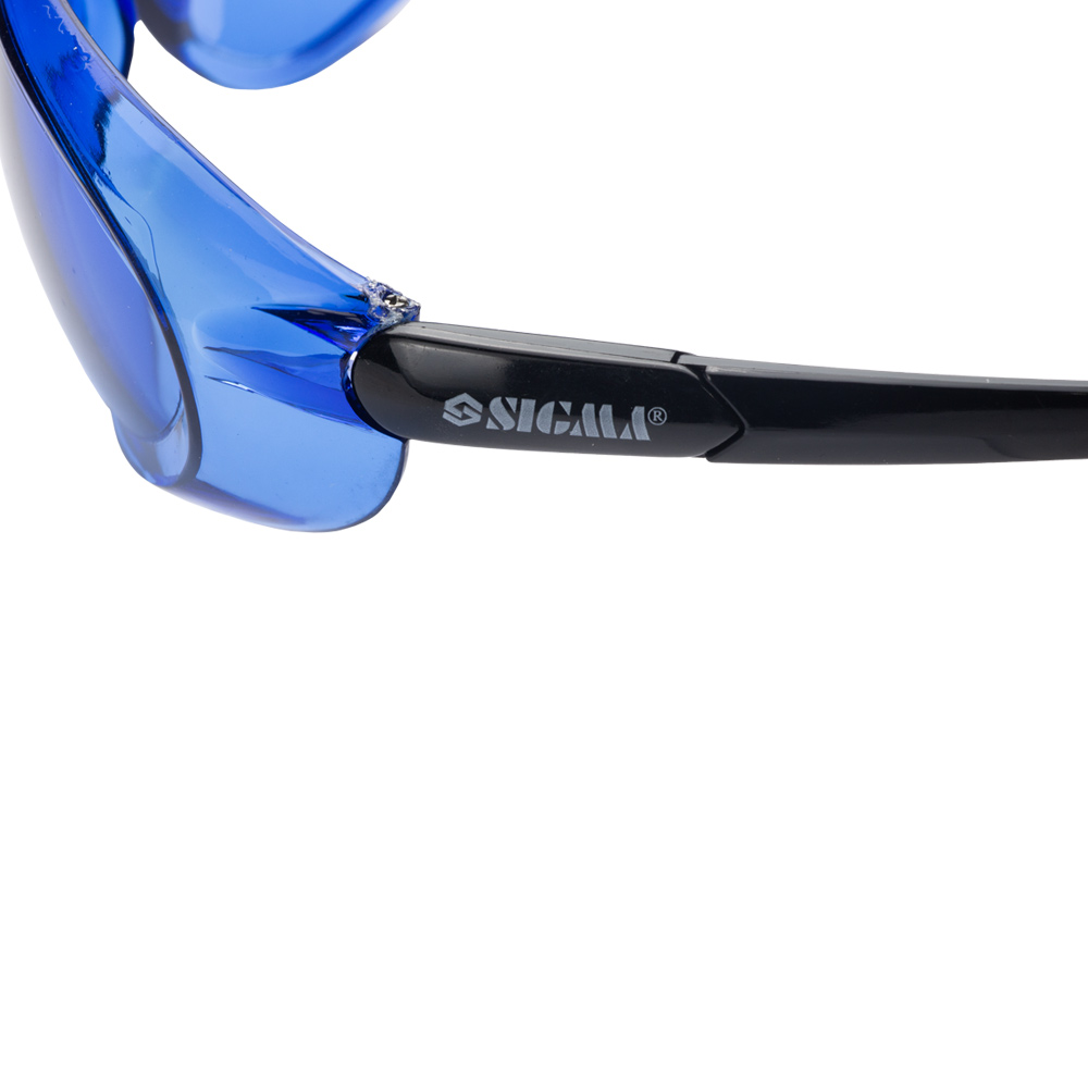 Окуляри захисні Sigma Python anti-scratch (сині)