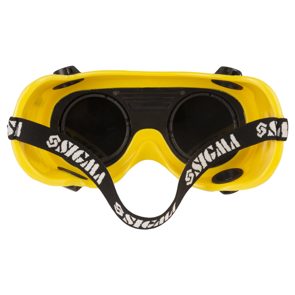 Окуляри зварювальника Sigma з відкидним склом (круглі)