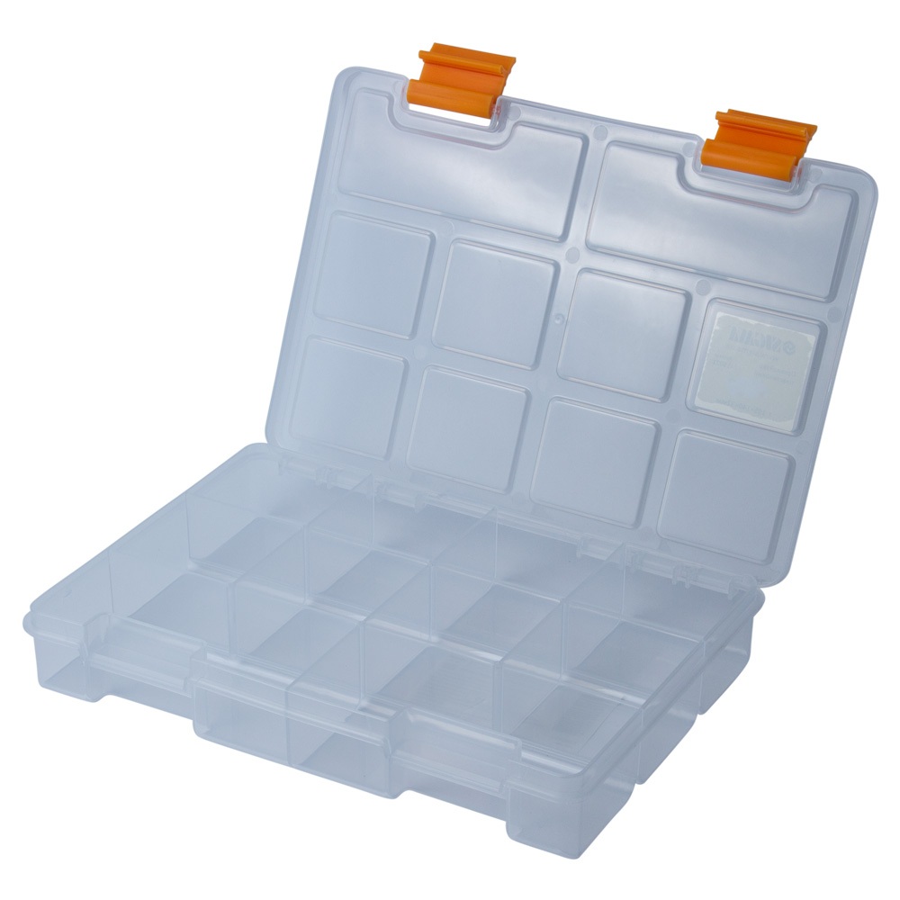 Органайзер Sigma пластиковий (прозорий) 195 x 140 x 32 мм