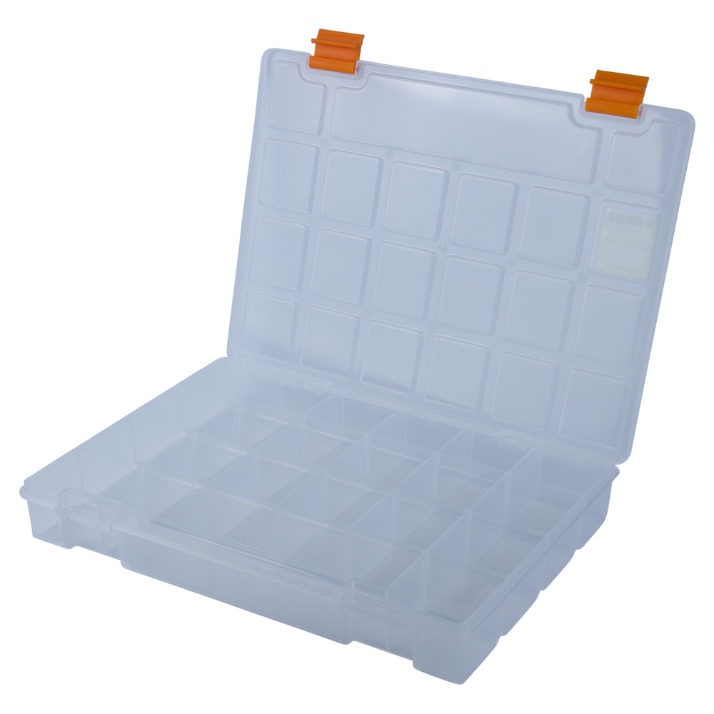 Органайзер Sigma пластиковий (прозорий) 276 x 203 x 42 мм