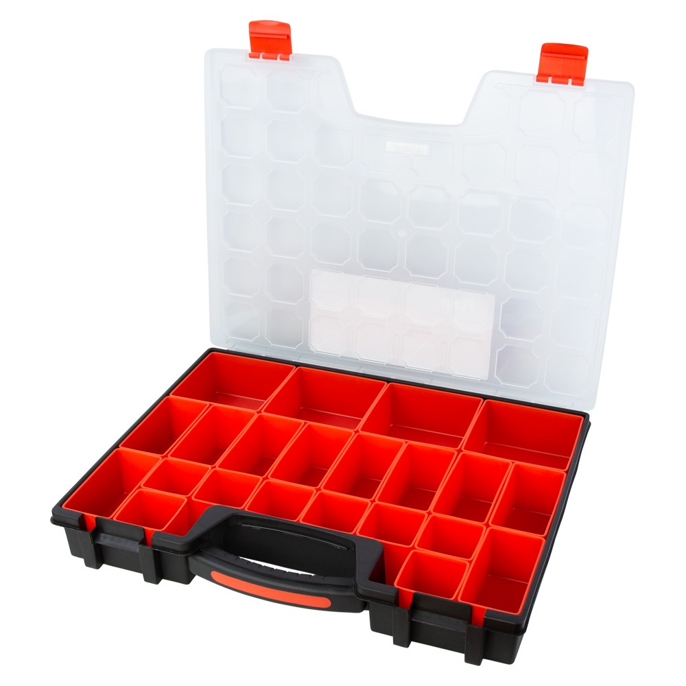 Органайзер Ultra пластиковий переставні 22 відсіки 410 x 330 x 60 мм