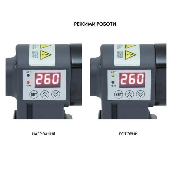 Паяльник для пластиковых труб Thermo Alliance Ø20-32 (автоматический с дисплеем, 600W) (PRO-101)