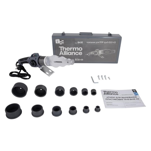 Паяльник Thermo Alliance для PPR Ø20-63 (механічний), 1500 Вт (BASE-101)