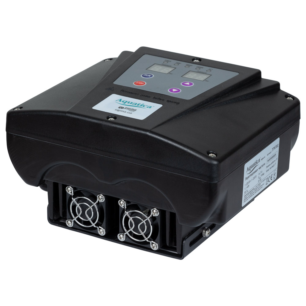 Перетворювач частоти Aquatica 1~220В x 1~220В до 1.1кВт + датчик тиску (AVF-1.1M)