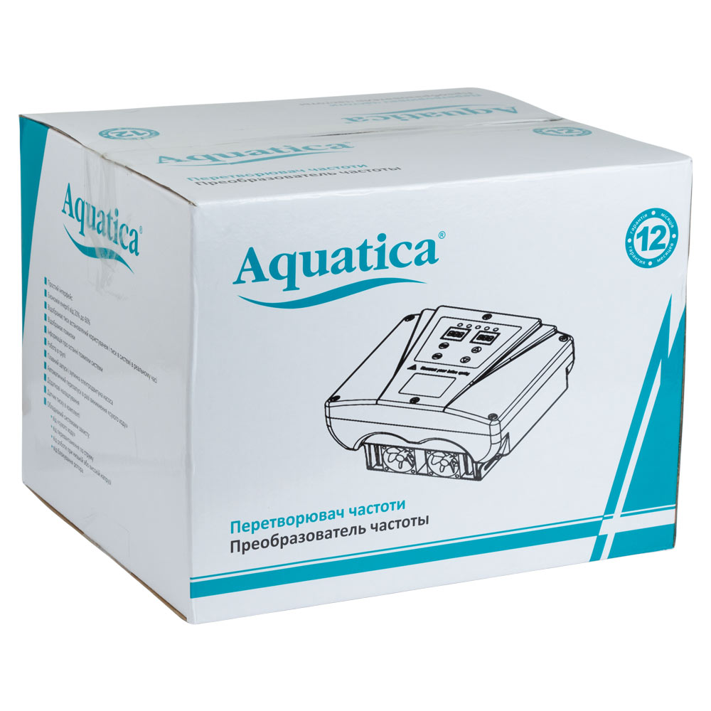Перетворювач частоти Aquatica 1~220В x 1~220В до 1.1кВт + датчик тиску (AVF-1.1M)