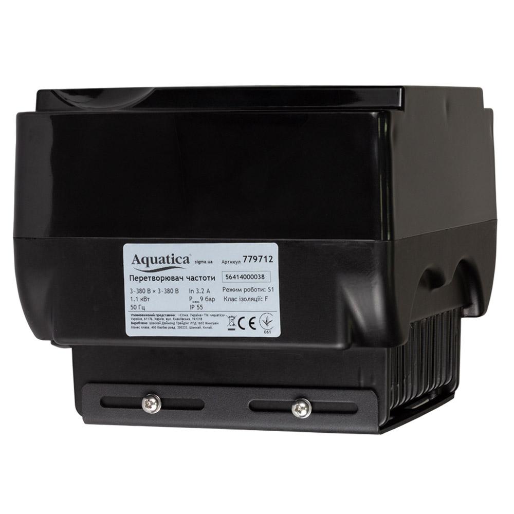 Перетворювач частоти Aquatica 3~380В x 3~380В до 1.1кВт з датчиком тиску (AVF-1.1ТL)