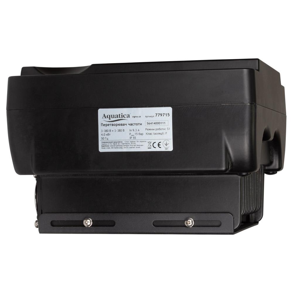 Перетворювач частоти Aquatica 3~380В x 3~380В до 4.0кВт з датчиком тиску (AVF-4.0ТL)