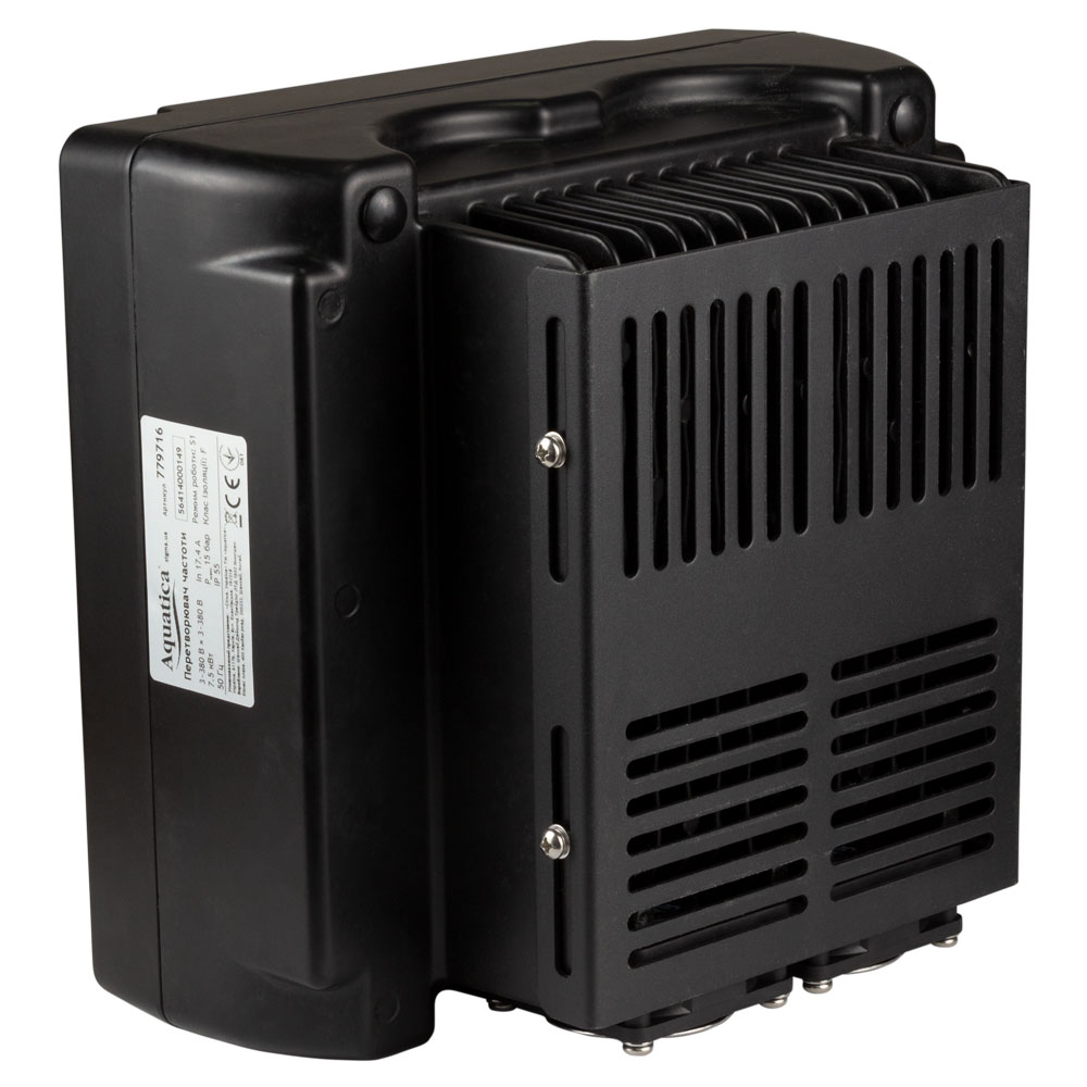 Перетворювач частоти Aquatica 3~380В x 3~380В до 7.5кВт з датчиком тиску (AVF-7.5ТL)