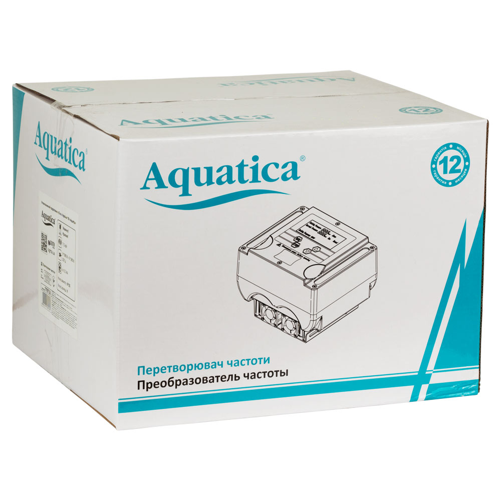Перетворювач частоти Aquatica 3~380В x 3~380В до 7.5кВт з датчиком тиску (AVF-7.5ТL)